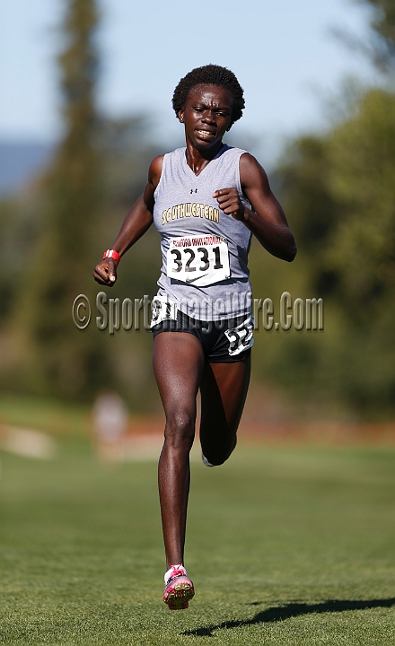 2015SIxcCollege-043.JPG - 2015 Stanford Cross Country Invitational, September 26, Stanford Golf Course, Stanford, California.